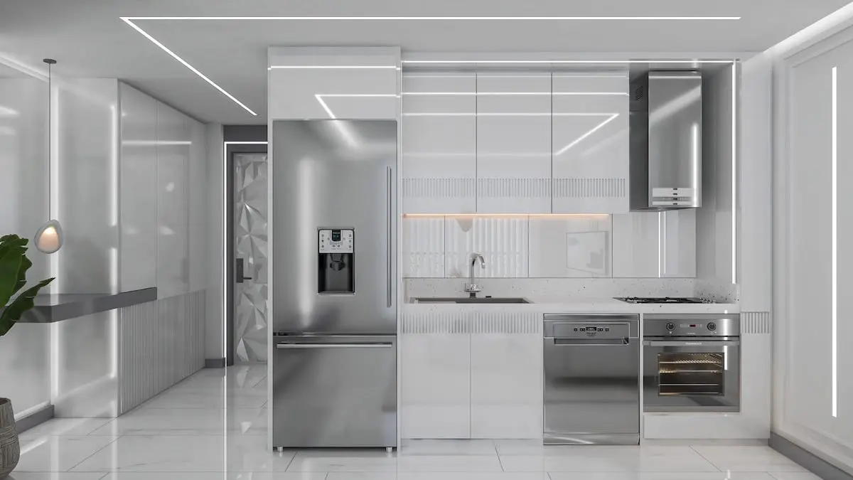 Fitted kitchen